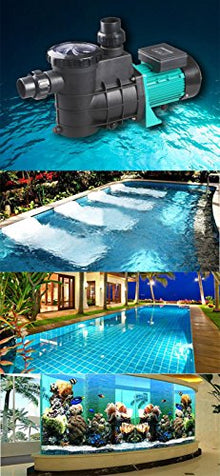 TOPCHANCES® 370W Swimming Pool Filter Pump Booster Self-priming Circulating Pump 220V (Pool Heat Pump)