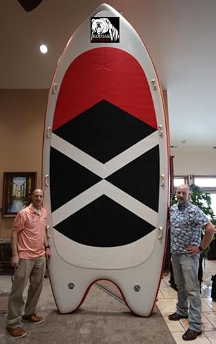 Waimea Bay Rigid Inflatables Titan Giant Island 17'x8' Inflatable Paddleboard Multicolor