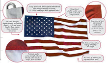 Annin Flagmakers American Flag Tough-Tex Polyester 20 x 38 Feet 100% Made in USA