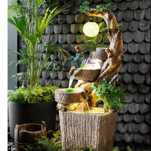 GLigeT Outdoor Water Fountain Garden Water Fountain Landscape, Outdoor Decoration in Living Room, Circulating Water Decoration in Courtyard Office Outdoor Fountain (Size : S), Small