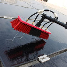 Telescopic Solar Panel/Photovoltaic Panel Cleaning Brush, Cleaning Kit for Conservatory Roof, Window Cleaning Pole with 55cm Brush Head, 3.6m-10.8m Water Brush 5.4m/18ft