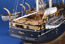 Model Expo Model Shipways Charles Morgan Whale Bark 1:64 Scale Wood Ship Kit