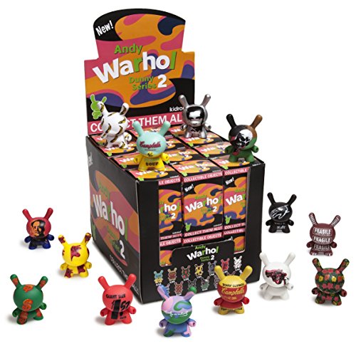 Kidrobot Andy Warhol Dunny Series 2 Vinyl Mini Figures Full Case of 24