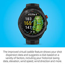 Certified Brands Garmin Approach S70 Golf Smartwatch AMOLED Display Shot Execution Putt Alignment Golfing System with Approach CT10 Starter Kit Club Tracking System 3 Sensors Signature Stand Power Bundle 47mm Black