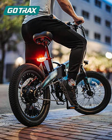 Gotrax R1 20" Folding Electric Bike 40 Miles Range 48V 350W White