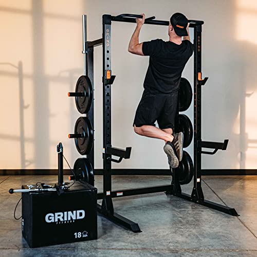 GRIND FITNESS Chaos 4000 Power Rack (Chaos4000) Black