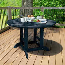highwood Adirondack 48" Round Dining Table, Federal Blue