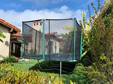 Galactic Xtreme Gymnastic Rectangle Trampoline with Safety Net 10x17 Ft