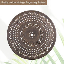 PHI VILLA 5 Piece Outdoor Patio Dining Set with Round Table and Chairs Golden Bronze