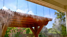 Industrial Misting System - Patio Misting System - 250 PSI Misting Pump, Stainless Steel Tubing - For Residential. Commercial, Outdoor Restaurant and Industrial Misting Application (20 Nozzle System)