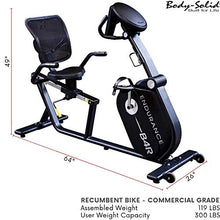 Body-Solid Endurance B4RB Recumbent Exercise Bike Black