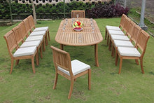 WholesaleTeakFurniture Qty 6 - Arbor Stacking Armless Grade-A Teak Wood Luxurious Solo Single Dining Chair #WFDCALAB6