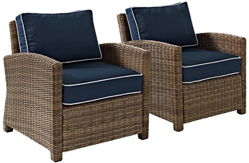 Crosley Furniture Bradenton 2-Piece Patio Chair Set