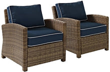 Crosley Furniture Bradenton 2-Piece Patio Chair Set