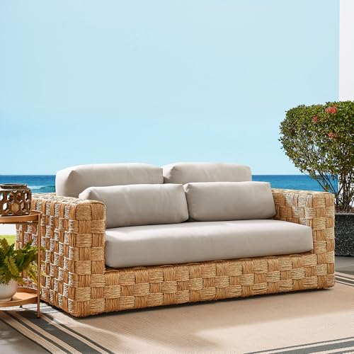 Modway Thames Sofa Natural Light Gray