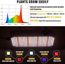200W Dimmable LED Grow Light Kit for Indoor Plants, Complete Indoor Gardening Solution, Includes 600D Oxford Cloth, 4-inch Carbon Filter (N)
