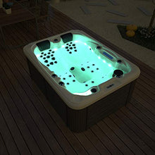 SymbolicSpas Outdoor Hydrotherapy Bathtub Whirlpool SPA SYM6016A - 51 Jets