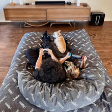 CordaRoy's NEST Convertible Gaming Bean Bag Chair & Bed King Size Charcoal