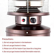 Patio Gas Heater Outdoor Heaters for Home Fast Heating Low Energy Radiator Energy Efficient Freestanding Bullet Style Stainless Steel Safety Cage Casing-Natural Gas (10-20 Square Meters) 120