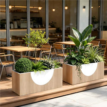 M3b6G8p1 Planter Box Partition Planter Box Flower Bed Planting Trough
