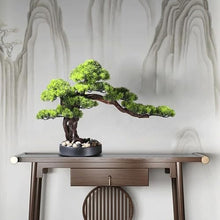 MVUYO Living Room Office Bonsai Decoration Porch Desktop Decoration Hotel Reception Model Room Green Plant