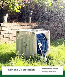 Wall-mounted Hose Cart Set, Garden Spray Gun Watering Hose Reel, Portable and Mobile, Very Suitable for Garden Watering