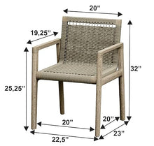 WholesaleTeakFurniture Qty 6 - Grade-A Teak Wood Luxurious Solo/Single SEMA Weathered Teak Arm Chairs #26SeAA