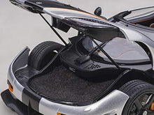 AUTOart Koenigsegg Agera RS 1/18 Model Car Moon Silver with Orange Accents