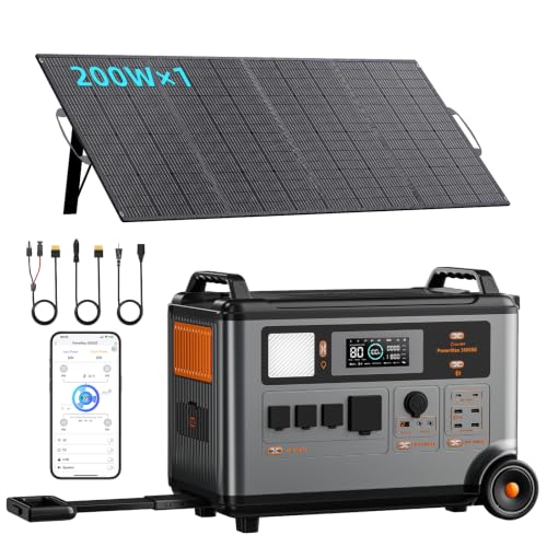 Portable Power Station 3600Wh PowerMax 3600 SE With 200W Solar Panel