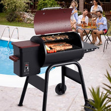 Jocoevol Wood Pellet Smoker Grill Electric Bbq Grills for Backyard Outdoor