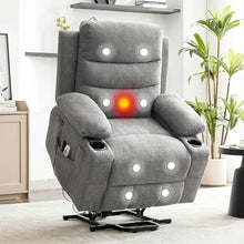 Garvee Oversized Power Lift Recliner Chair for Big and Tall with Wide Seat