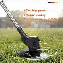 AMYYTL Lawn Mowers Rotary Lawn Mower Electric Rechargeable Household Small Lawn Mower Multifunctional Lithium Battery Lawn Mower for Agriculture and Gardening