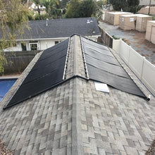 SolarPoolSupply Industrial Grade Solar Pool Heater Panel - Superior High-Wind Strapless Mounting System & Maximum Freeze Resistance (4' X 10.5')