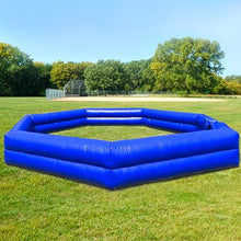 OZIS 20FT PVC Inflatable Gaga Ball Pit with Built-in Blower Blue