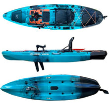 Reel Yaks Rapido 10.8ft Modular Fin Drive Fishing Kayak Gray