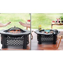 LICONG-2019 Barbecue Table Outdoor Barbecue Table Charcoal Barbecue Stove Family Villa Barbecue Rack Indoor Charcoal Fire Basin Barbecue Stove Grill Table
