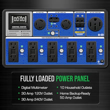 DuroMax XP15000HXT 15,000 Watt Tri Fuel Portable Home Power Backup HXT Generator w/CO Alert