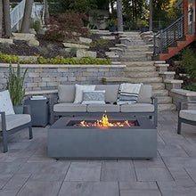 Lakeview Elysian 50-Inch Rectangle Natural Gas Fire Table - Weathered Slate - (Ships as Propane w/NG Conversion Kit) - SC-C9813NG-WSLT