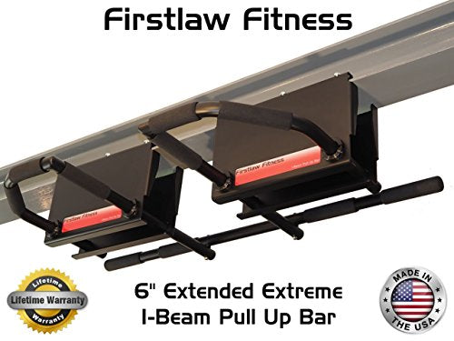 Firstlaw Fitness Extended Extreme I-Beam Pull Up Bar 6