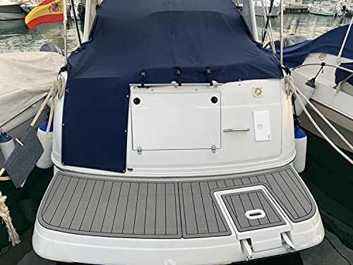 Generic Boat EVA Faux Teak Decking Floor Kit for 2017 Supra SG Cockpit