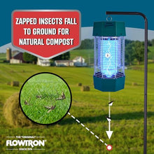 Flowtron Bug Zapper, 2 Acres Outdoor, 120W UV, 5600V, Octenol, Made in USA