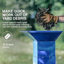 Landworks Leaf Mulcher Shredder Electric