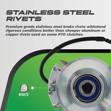 Outdoor Power Xtreme Equipment X0243A PTO Clutch Compatible With/Replacement For Hustler Mini Z, Standard Z & Super Z with 52", 60" & 72" deck 781039, 781039K, 787408 6 1/4" Pulley Diameter, 1 1/8" ID