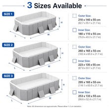 Foldable Hard Sided Above Ground Family Pool for Kids Adults