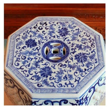 Tu Ye-US Decorative Garden Stools, Ceramic Modern Flower and Bird Drum Toilet Stool Classical Porcelain Ceramic Stool