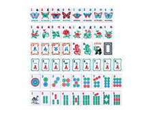 Linda Li American Mahjong Set Artisan Collection Butterfly Series Black Poppy Bag