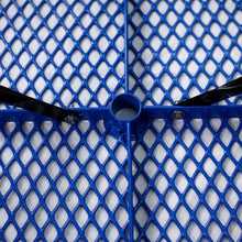 Neojoyoenix 6 ft. Rectangular Outdoor Steel Picnic Table,Blue,with Umbrella Pole