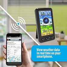 Weather Stations, Professional Digital WiFi Weather Station with Color Display,Outdoor Sensor