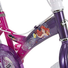 Huffy Disney Princess Magic Mirror 16” Girl’s Bike with Training Wheels Purple
