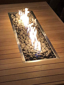 EasyFirePits Pre-Plumbed Gas Fire Pit Kit & Lifetime Warranted 316 Stainless Straight Burner (60.00, 60 Inch Straight Burner)